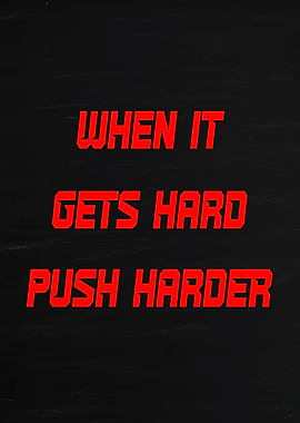 Motivational Quote on Black Background