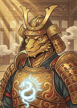 Dragon Samurai Warrior