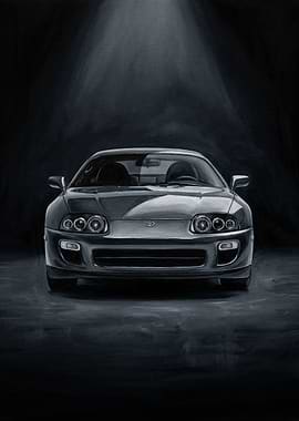 Toyota Supra Painting