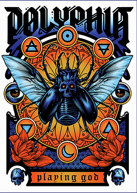 Polyphia Playing God Beetle Art