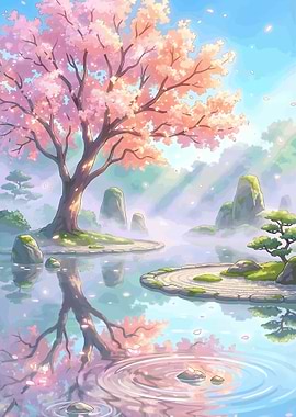 Sakura Zen Garden Cherry Blossom