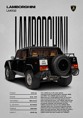 Lamborghini LM002 Off-Road Vehicle