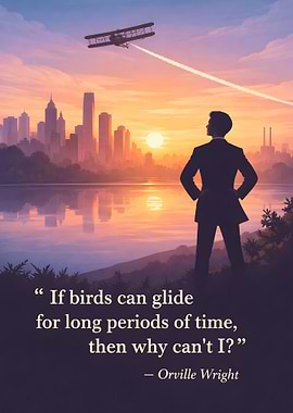 Orville Wright quote about flight