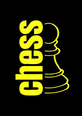 Chess Pawn and Text Art