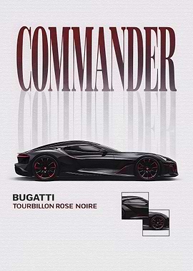 Bugatti Tourbillon Rose Noire Commander