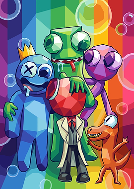 Rainbow Friends Characters