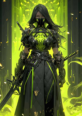 Cyberpunk Ninja Warrior