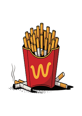 Cigarettes as French Fries