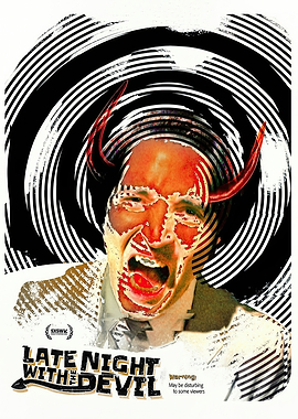Late Night with the Devil Movie Poster