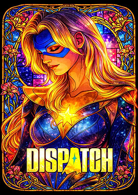 Stained Glass Superhero Dispatch