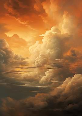 Dramatic Sunset Clouds