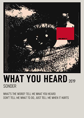 sonder What You Heard