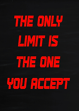 Inspirational Quote on Black Background