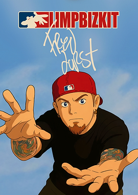 Limp Bizkit Fred Durst Anime Art