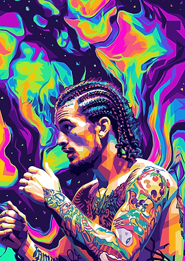 Sean O'Malley Pop Art Portrait