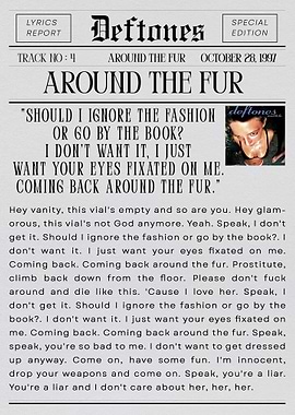 Deftones Around the Fur