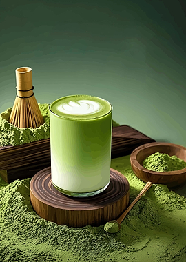 Matcha Green Tea Drink