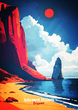 Galapagos Islands Ecuador Poster