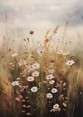 Vintage Meadow Flowers