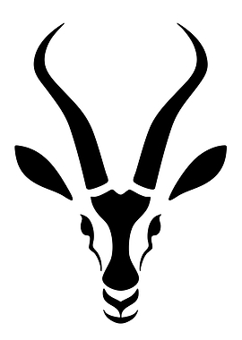 Stylized Gazelle Head Icon