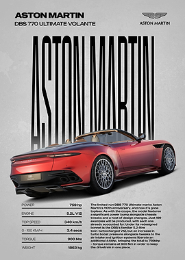 Aston Martin DBS 770 Ultimate Volante