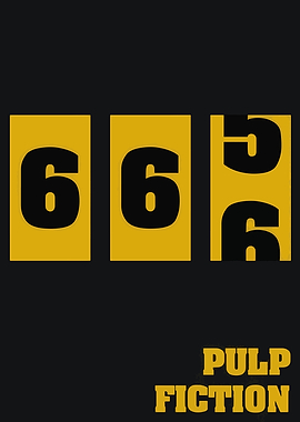 Pulp Fiction 666 Movie Poster