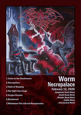Worm Necropalace Album Art