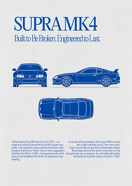 Supra MK4 Classic Blueprint