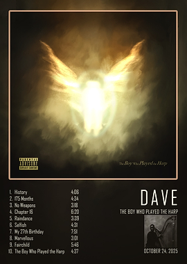 Dave The Boy Who Played the Harp Album Art