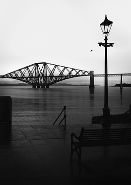 Forth Bridge at Dusk