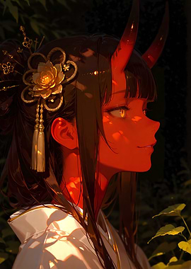 Golden Flower Oni