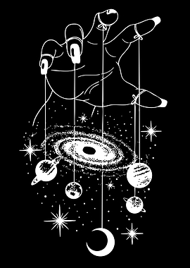Cosmic Hand Controlling Celestial Bodies
