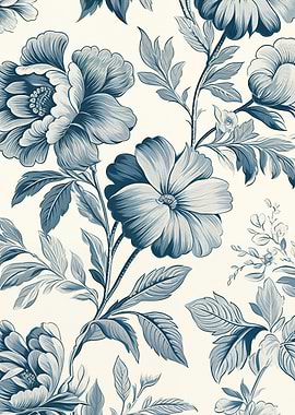 Botanical Floral Pattern