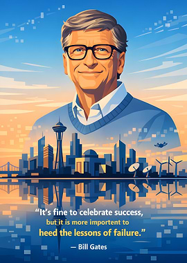 Bill Gates Inspirational Quote