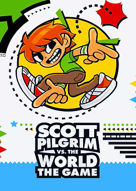 Scott Pilgrim vs. The World: The Game Poster