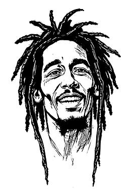 Bob Marley Portrait