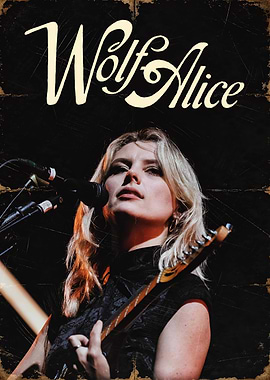 Wolf Alice performing live