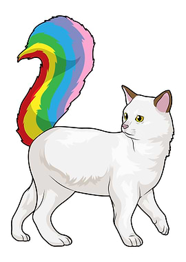 Cat Rainbow