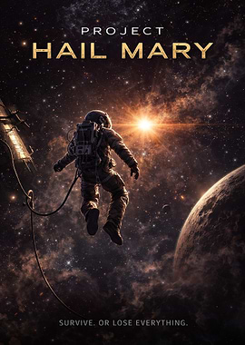 Project Hail Mary Astronaut in Space