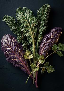 Gourmet Kale and Parsley Arrangement