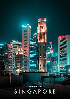 City Lights Singapore Nights