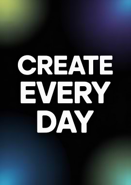Create Every Day Typography