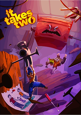 It Takes Two Game Art