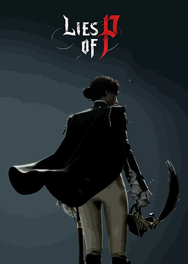 Lies of P Silhouette Game Art