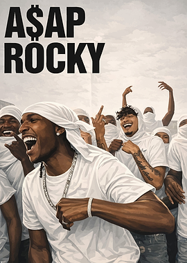 A$AP Rocky and Crew