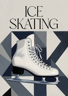 Ice Skating Poster