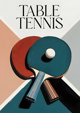 Table Tennis Rackets and Ball