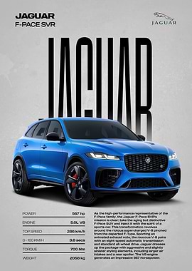Jaguar F-Pace SVR SUV