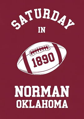 Saturday in 1890 Norman Oklahoma Football