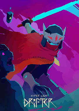 Hyper Light Drifter Game Art